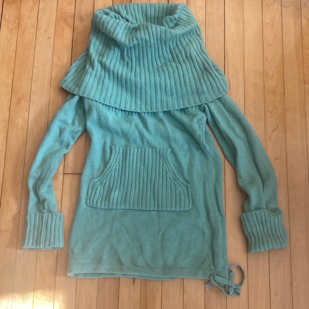 Sleeping on Snow Cowl Neck Sweater